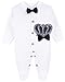 Lilax Baby Boy Newborn Crown Jewels Layette 3 Piece Gift Set 0-3 Months Navy