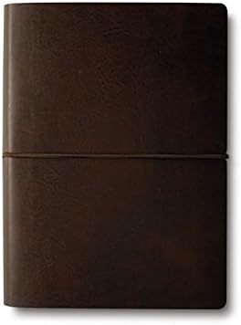 Ciak Lined Notebook: Brown Leather Bound – June 6, 2017