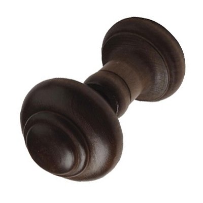 Rolls Woodline Wooden Curtain Holdback Dark Oak Amazon Co Uk