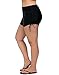 Attraco Women's Plus Size Swim Shorts Solid Swim Bottom Beach Swim Board Shorts