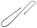 SILVERCLOSEOUT Stainless Steel Twisted French Rope Chain Mens & Womens Unisex Necklace Jewelry Making Chains DIY 2.4MM (16in - 36in Avaiable) - 24in