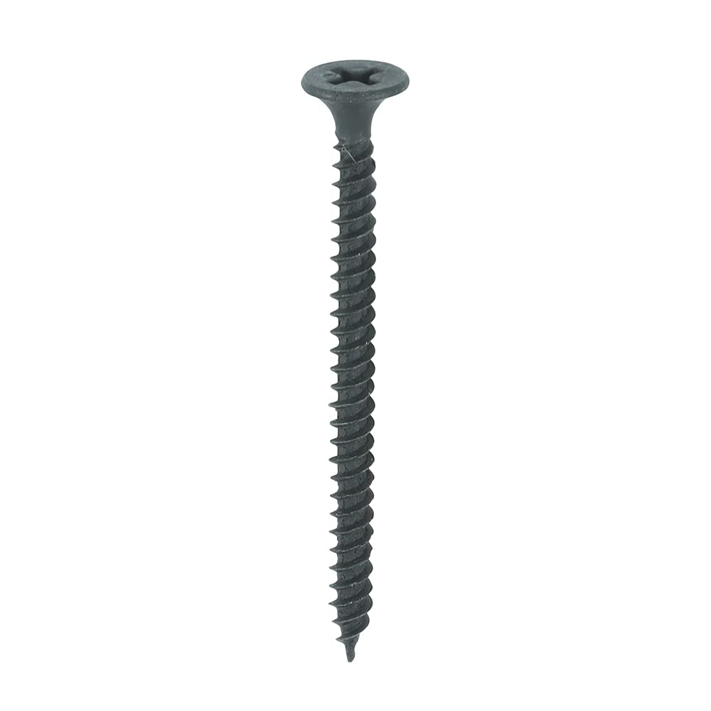 TIMCO PH2 Philips Drywall Screws - 3.5 x 50 - Grey - Box of 1000 — image 1
