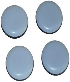 Merriway® BH01785 (4 Pcs) Low Friction PTFE Easy Gliders Sliders for Furniture and Appliances 50mm (2 inch) - Pack of 4 Pieces