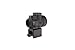 Trijicon MRO-C-2200006 1x25mm Miniature Rifle Optic (MRO) Riflescope with 2.0 MOA Adjustable Red Dot Reticle with Lower 1/3 Co-Witness Mount