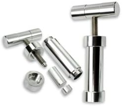 Heavy Duty Durable Aluminum Pollen T Press Available in 5.5" and 3.5" (3.50")