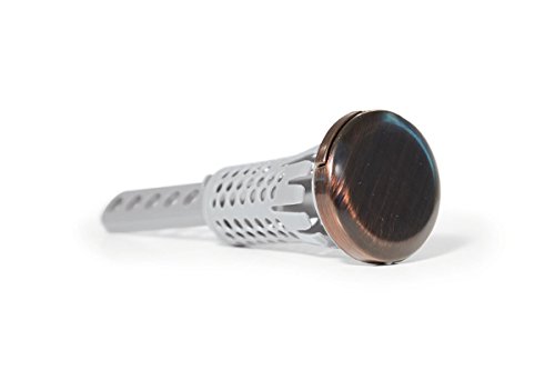 Drain Strain - No-Clog Sink Stopper (Oil Rubbed Bronze)