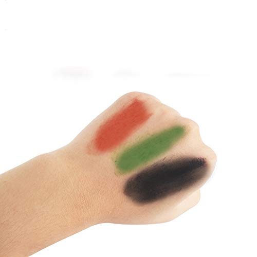 Shentesel 3Pcs 3 Color Camouflage Face Body Paint Stick Hunting CS Outdoor Game Makeup Oil - Thumbnail 7