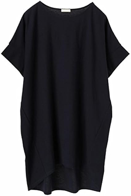 Amazon Co Jp アースミュージック エコロジー Earth Music Ecology アースミュージックアンドエコロジー コクーン カットワンピース ネイビー F 服 ファッション小物