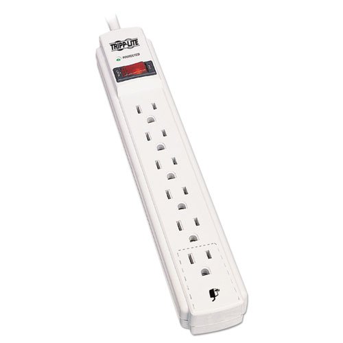 Protect It! Surge Suppressor, 6 Outlets, 15ft Cord, 790 Joules