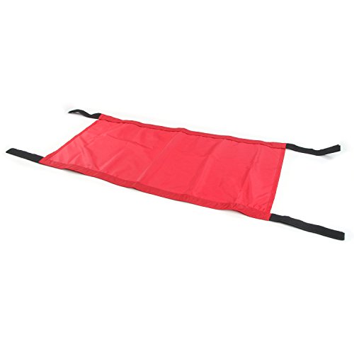 Car Roof Rest Bed Hammock for Jeep Wrangler & Wrangler Unlimited JK (Red)