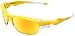Oakley Men's 0OO9097 Fast Jacket Square Sunglasses, Lemon Peel/Fire Iridium Polarized, 71 mm