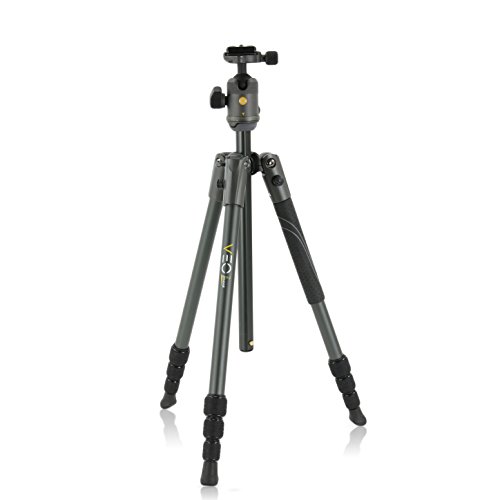 image for Vanguard VEO 2 204AB Black Aluminum Travel Tripod with VEO 2 BH-45 Bal