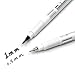 Surgical Tip Markers Skin Marker Pen Tattoo Pen(0.5mm,1mm) with Paper Ruler