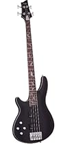 Schecter 1203 Damien Platinum 4 SBK Left Handed Bass Guitars

