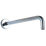 YAWALL Shower Arm ,Universal Showering Components Shower Bar for 10'' , 12'' ,16'' Bathroom Rainfall Showerhead