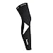 Santic Cycling Leg Warmers Thermal Fleeced Wind Proof Soft Shell Knee Warmer