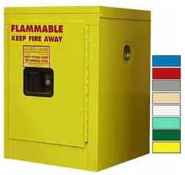 4-Gallon, Manual Close, Flammable Cabinet Yellow