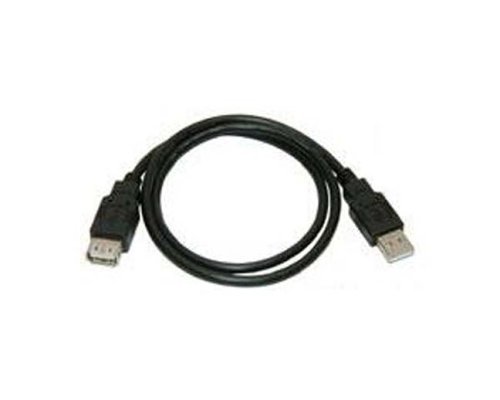 World of Data 3m USB 2.0 Extension Cable - High Speed 480Mbps - Colour: BLACK