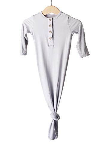 Marlowe-Co-Bamboo-Knotted-Newborn-Baby-Gown-Ultra-Soft-Knotted-Sleeper-Gown-for-Baby-Boy-and-Girl