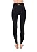 6 Pack Fleece Lined Tights - Thick Brushed Leggings - Multi Color Pack