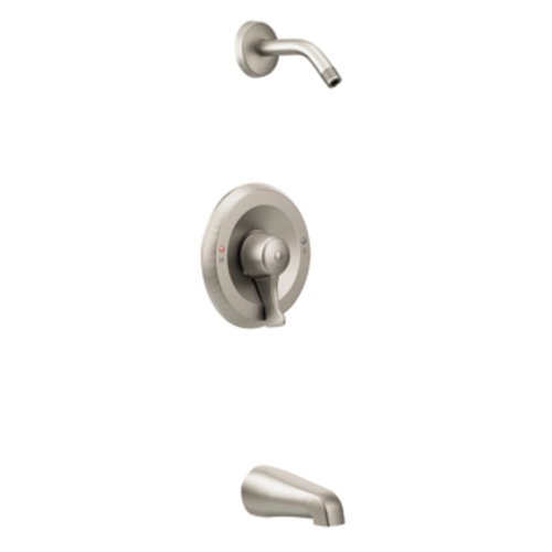 Moen T8389NHCBN Commercial M-Dura Posi-Temp Tub/Shower Trim without Showerhead, Classic Brushed Nickel