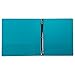 Samsill Earth’s Choice Biobased Durable Fashion Color 3 Ring View Binder, 2 Inch Round Ring, Up to 25% Plant Based Plastic, USDA Certified Biobased, Turquoise, Value Two Pack