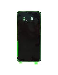 CELL4LESS - Tapa trasera de cristal compatible con la puerta trasera con lente de cámara instalada, herramienta de extracción y adhesivo preinstalado compatible con Samsung Galaxy S7 Edge-Todos los modelos G935-2 Logo (negro)