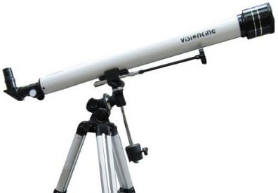 Visionking 900/ 60mm Refractor Equatorial Mount Space Astronomical Telescope Color White