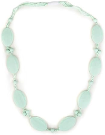 Silicone Teething Necklace with Multi-Color for Mom&amp;Baby,BPA-Free Teething Beads Toys