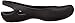 crocs Women's Taylor Slingback Flat, Black, 8 M US