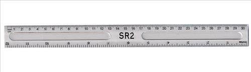 Hainenko796500 Value 30cm Clear Ruler- Pack of 20