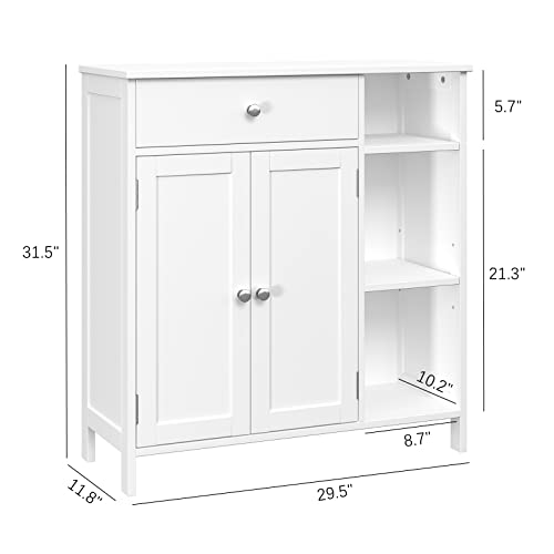 Irontar Bathroom FreeStanding with 2 Door, Floor Storage