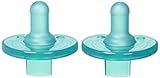 Philips Notched Newborn Soothie Pacifier, Green, 0-3 Months, Hospital Binky - Vanilla Scent (2pack)