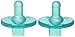 Philips Notched Newborn Soothie Pacifier, Green, 0-3 Months, Hospital Binky - Vanilla Scent (2pack)