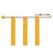 SSG Triple Threat Flag Football Belts - Yellow (1 Dozen)
