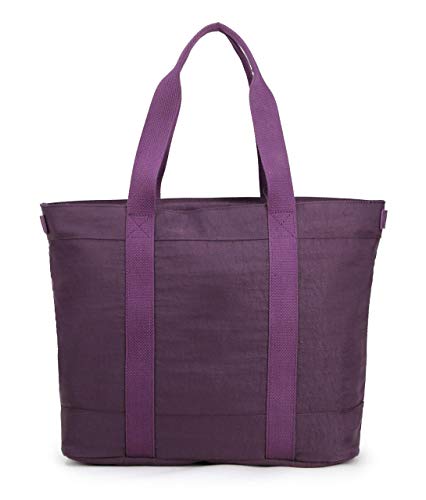 Crest Design Women handbag Tote Shoulder Bag for Laptops up to 17 inch (X-Large, Orchid) Crest Design Women handbag Tote Shoulder Bag for Laptops up to 17 inch (X-Large, Orchid)