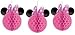 Minnie Mouse Honeycomb Decorations 3 count Birthday Party Supplies