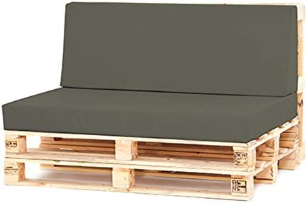 Pallet Seating Foam Cushions Dark Grey Amazon Ae Rlstore Uae