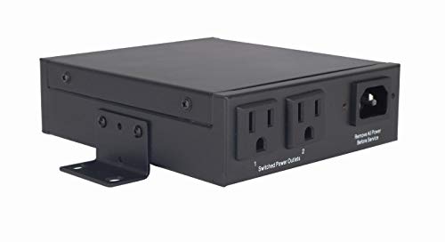 image for Synaccess NP-02B Remote PDU, UL-STD TUV Listed, 2 Switchable Outlets. 