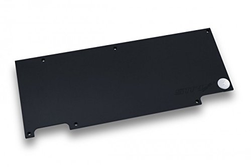 EK Water Blocks ek-fc1080 GTX Strix Video Card Water Block – Computer Liquid Cooling (Asus Design GeForce® GTX 1080, -1070 and 1060 Strix Series Graphics Cards, Aluminium, black)