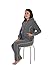 unik Women Fleece Sweatsuit Set Jacket Matching Pants Black Burgundy Grey Fuchsia Teal Navy Red