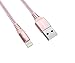iPhone Charger, [Apple MFi Certified] 6ft Lightning to USB Data Sync Cable for iPhone 7S/7, Compatible With iOS 10， Rose Golden
