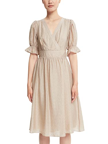 ESPRIT Collection 042eo1e345 Robe, 260/Light Taupe, 40 Femme