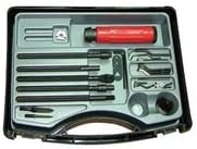SHAVIVKWC2 21 Pc Complete Universal Deburring Tool Set in Plastic Case
