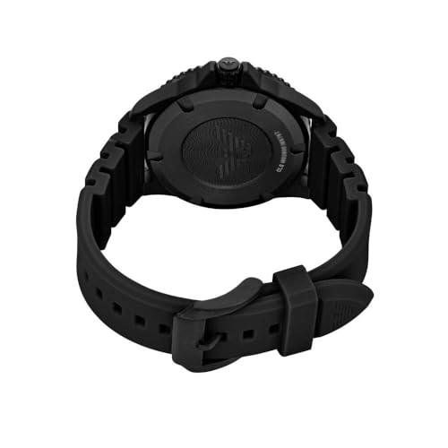 Watch For Men, Quartz Three Hand Date Movement and 42mm Case Size with Silicone Strap