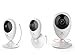EZVIZ Mini O 720p HD Wi-Fi Home Video Monitoring Security Camera, Works with Alexa - Two Pack