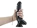 Luna Lust 9 Inch BBC Big Black Cock Dildo Rockin Shane - Suction balls and penis realistic lifelike thick big long real life dong Mandingo