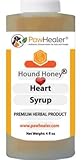 Hound Honey: Heart Syrup - Herbal Remedy for Dog's Cough - 4 fl oz - Save Up to $20 - Buy More Save More - Suppressant - Herbal Medicine - Gagging & Wheezing due to Heart condition
