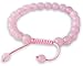 Tibetan Mala Rose Quartz Wrist Mala/Bracelet for Meditation