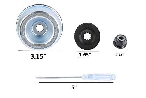 Gardening Machine Lawnmower Blade Adapter Attachment Maintenance Kit for STIHL String Trimmers FS120 FS130 FS130R FS200 FS200R FS250 Brush Cutter by YMHB